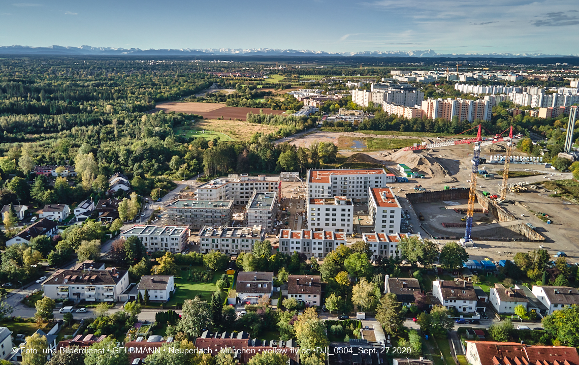 27.09.2020 - Baustelle Alexisquartier in Neuperlach